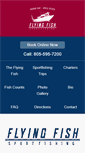 Mobile Screenshot of flyingfishsportfishing.com